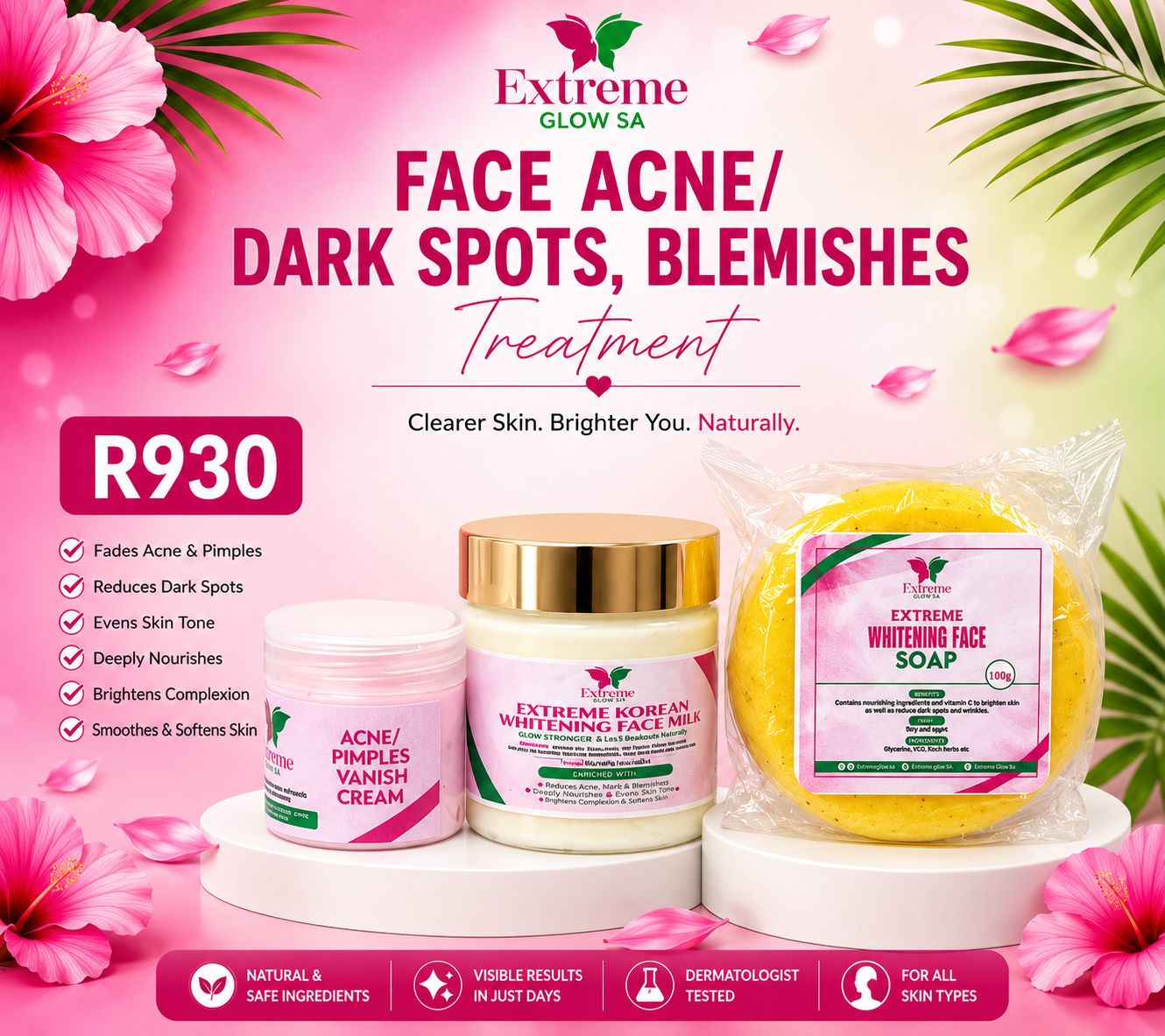 Face Acne/Dark Spots, Blemishes Treatment