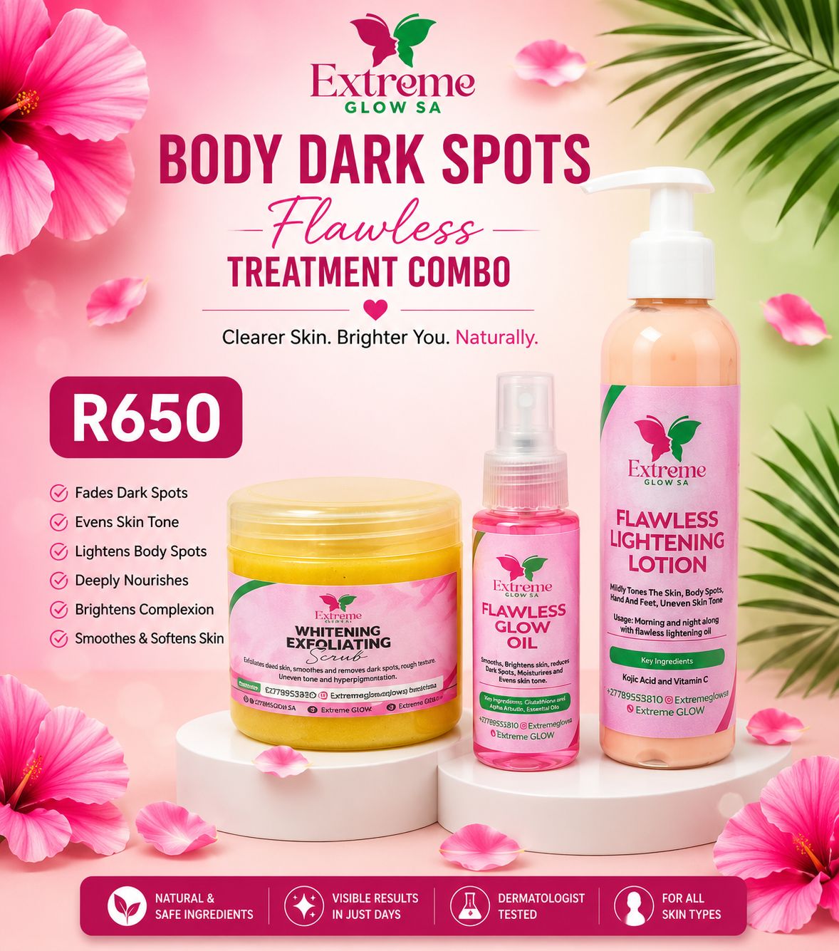 Body Dark Spots Treatment Combo